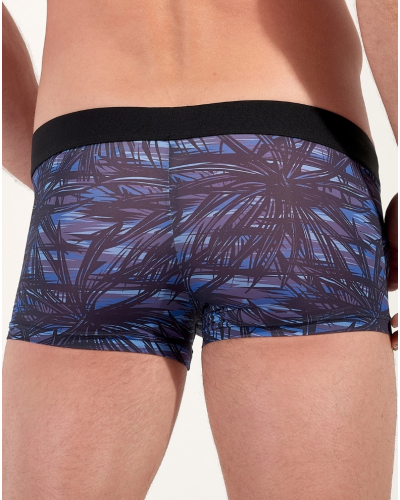 Trunk HOM Star Island (Imprimé Floral Bleu)