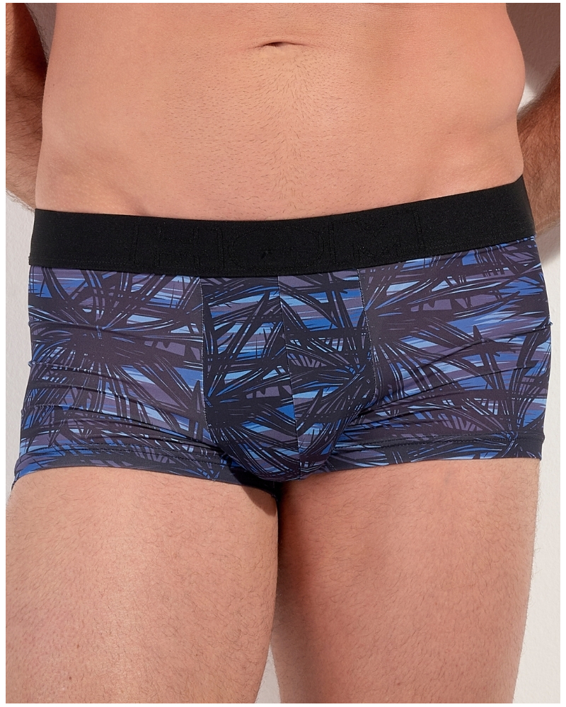 Shorty HOM Star Island (Imprimé Floral Bleu)