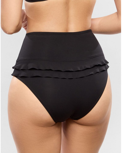 High-waist swimsuit bottom Empreinte Glam (Black)