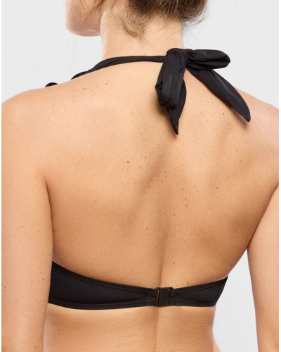 Triangle swimsuit top with underwire Empreinte Glam (Black)