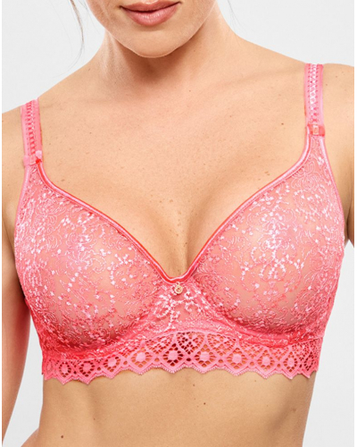 Sujetador moldeado plunge Empreinte Cassiopée (Electric Pink)