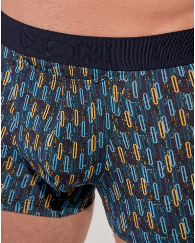 Boxer cotton HOM Westgate (Imprimé Bleu/Multicolore)