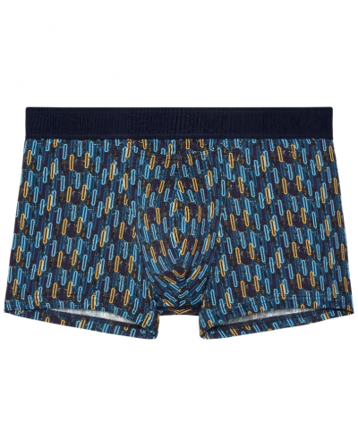 Bóxer de algodón HOM Westgate (Imprimé Bleu/Multicolore)