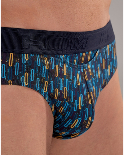 Mini brief modal and cotton HOM Westgate (Imprimé Bleu/Multicolore)