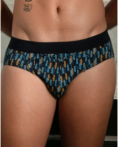 Mini slip modal et coton HOM Westgate (Imprimé Bleu/Multicolore)