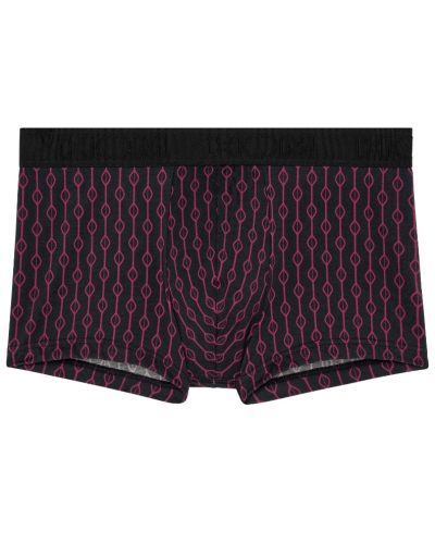 Shorty en coton HOM Dunes (Imprimé Rouge)
