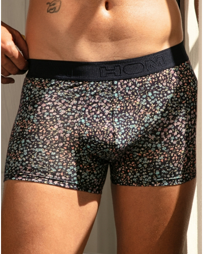 Boxer cotton HOM Vineyard (Imprimé Marine/Multicolore)