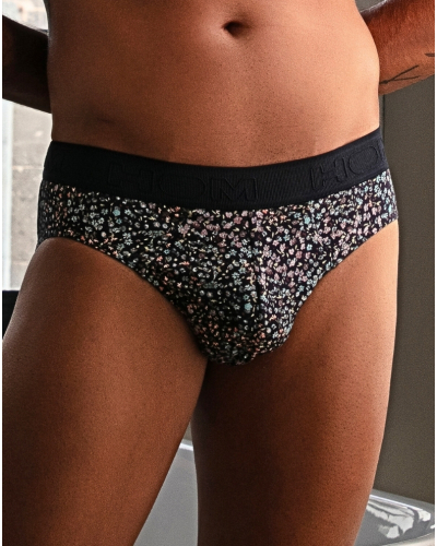 Mini brief modal and cotton HOM Vineyard (Imprimé Marine/Multicolore)