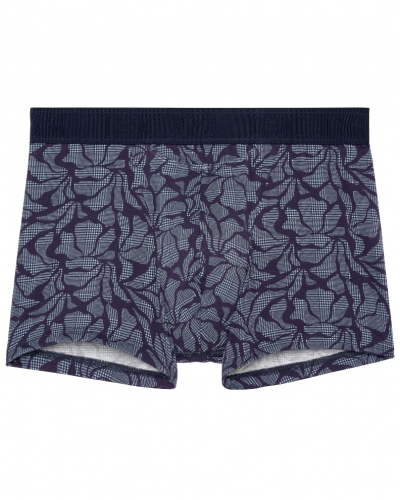 Boxer en coton HOM Long Island (Imprimé Marine)