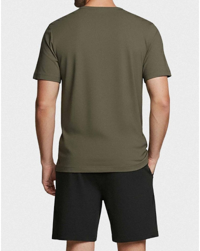 Pyjama court Eden Park 100% Coton H90 (BK020)