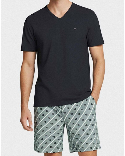 Pijama corto Eden Park 100% Algodón H83 (BL136)