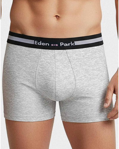 Shorty en coton Eden Park 1H75 NBD05 (Lot de 2)