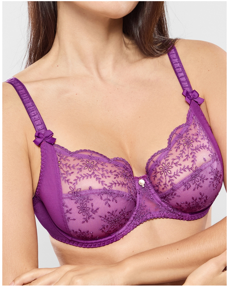 Soutien-gorge moulé classique avec armatures Empreinte Charlotte (Dahlia)