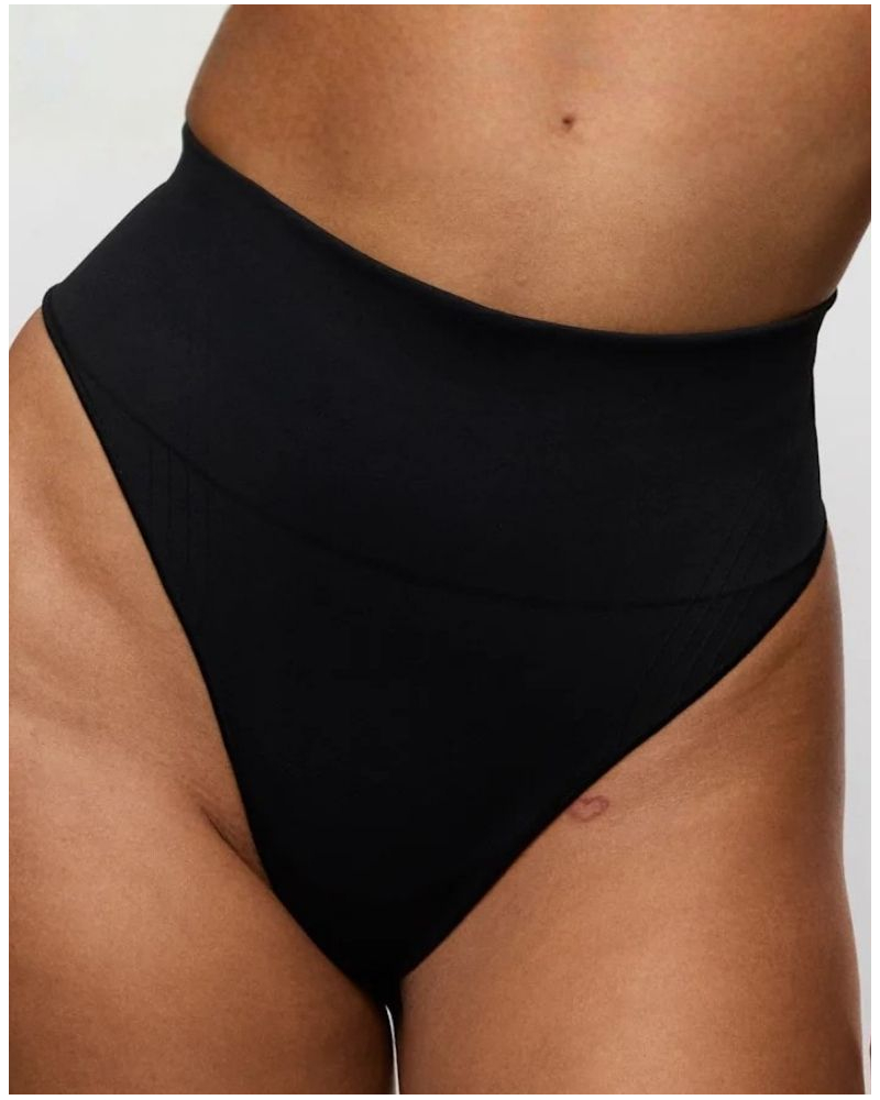 Tanga moldeador Prima Donna Nudda (Negro)