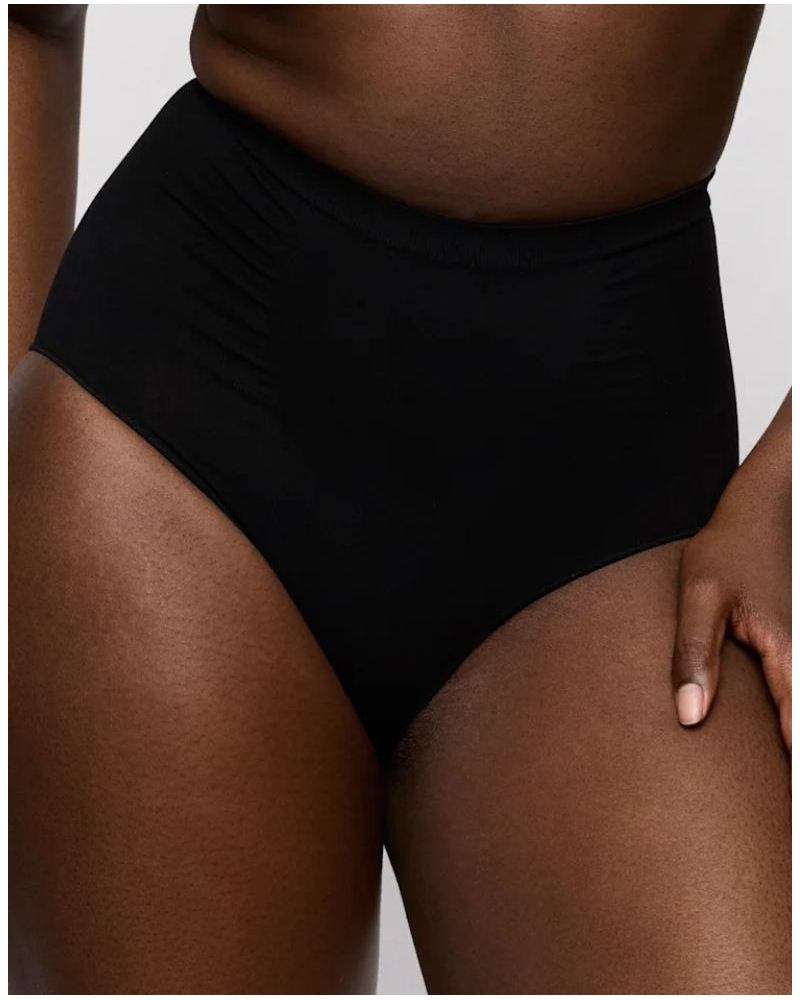 Slip taille haute sculptant Prima Donna Nudda (Noir)