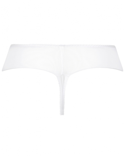 Tanga Empreinte Charlotte (Blanco)