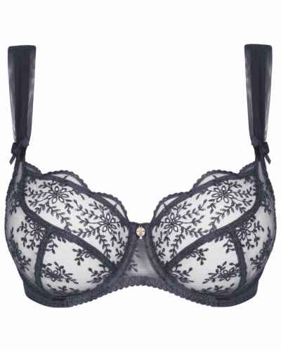 Soutien-gorge corbeille avec armatures Empreinte Charlotte (Anthracite)