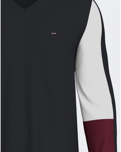 Pyjama long in jersey 100% cotton Eden Park H78 (NB039)