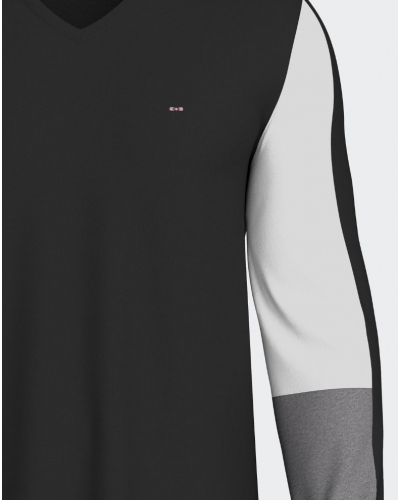 Pyjama long jersey 100% algodon Eden Park H78 (BK020)