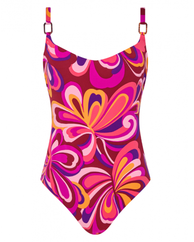 Traje de baño una pieza con aros y copa completa Chantelle Vita (Solar Psyche)