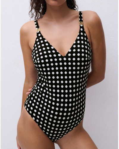 Traje de baño una pieza sin aros spacer Chantelle Sauvage (Dolce)