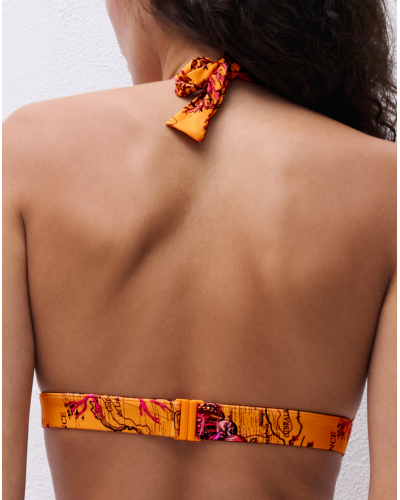 Soutien-gorge de bain triangle sans armature Chantelle Icon (Light Mediterranean)