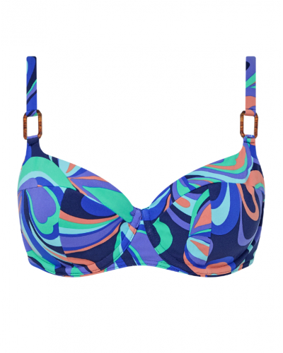 Sujetador de baño con aros y copa completa Chantelle Vita (Fresh Psyche)