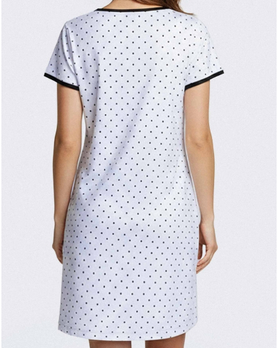 Chemise de nuit à manches courtes Modal Impetus Skyspot (BL156)