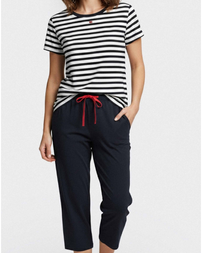 Pyjama pantalon trois-quarts 100% Coton Impetus Navvy (NB028)