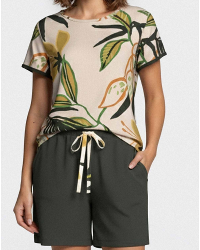 Short pyjamas 100% Lyocell Impetus Savaya (OR104)