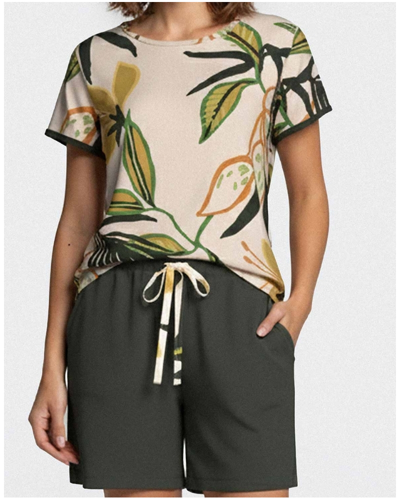 Pyjama court 100% Lyocell Impetus Savaya (OR104)