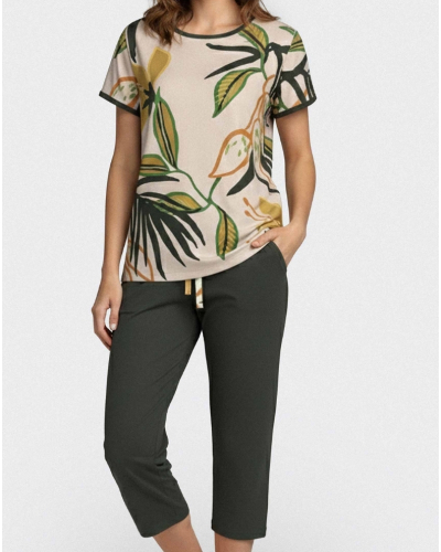 Pyjama three-quarter pants 100% Lyocell Impetus Savaya (OR104)