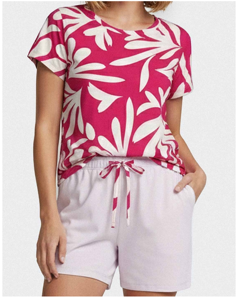 Pijama corto 100% Lyocell Impetus Tropiberry (GY061)