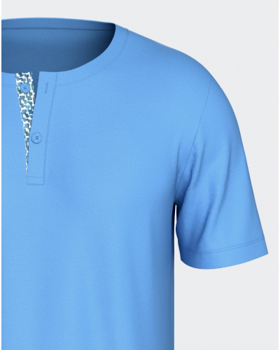 Pyjama court 100% Coton Impetus Pixwave (BL144)