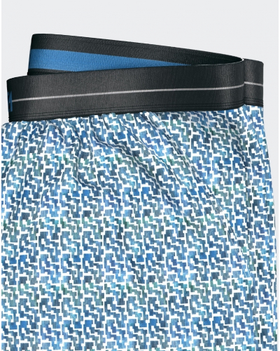 Short pajamas 100% Cotton Impetus Pixwave (BL144)