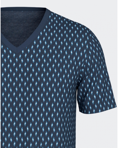 Pyjama court 100% Coton Impetus Korv (BLK3P)