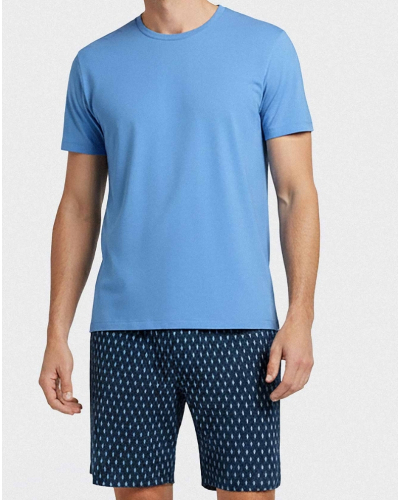 Short pajamas 100% Cotton Impetus Korv (BLK3P)