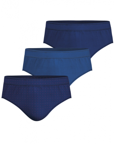 Set of 3 low waist briefs Eminence Motifs 100% cotton (Multicolore)