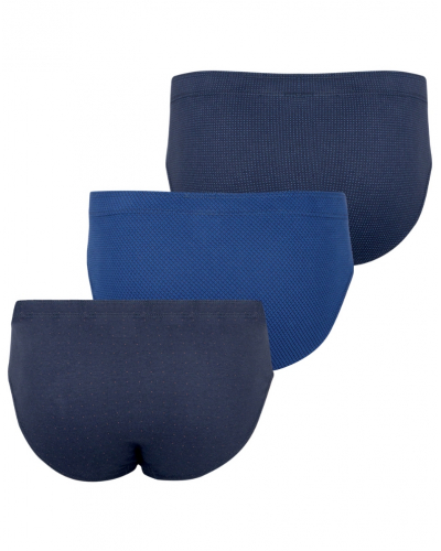 Juego de 3 calzoncillo cintura baja Eminence Motifs 100% algodón (Multicolore)