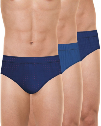 Set of 3 low waist briefs Eminence Motifs 100% cotton (Multicolore)