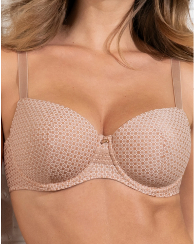 Sujetador preformado bienestar Antigel Daily Paillette (Nude Paillette)