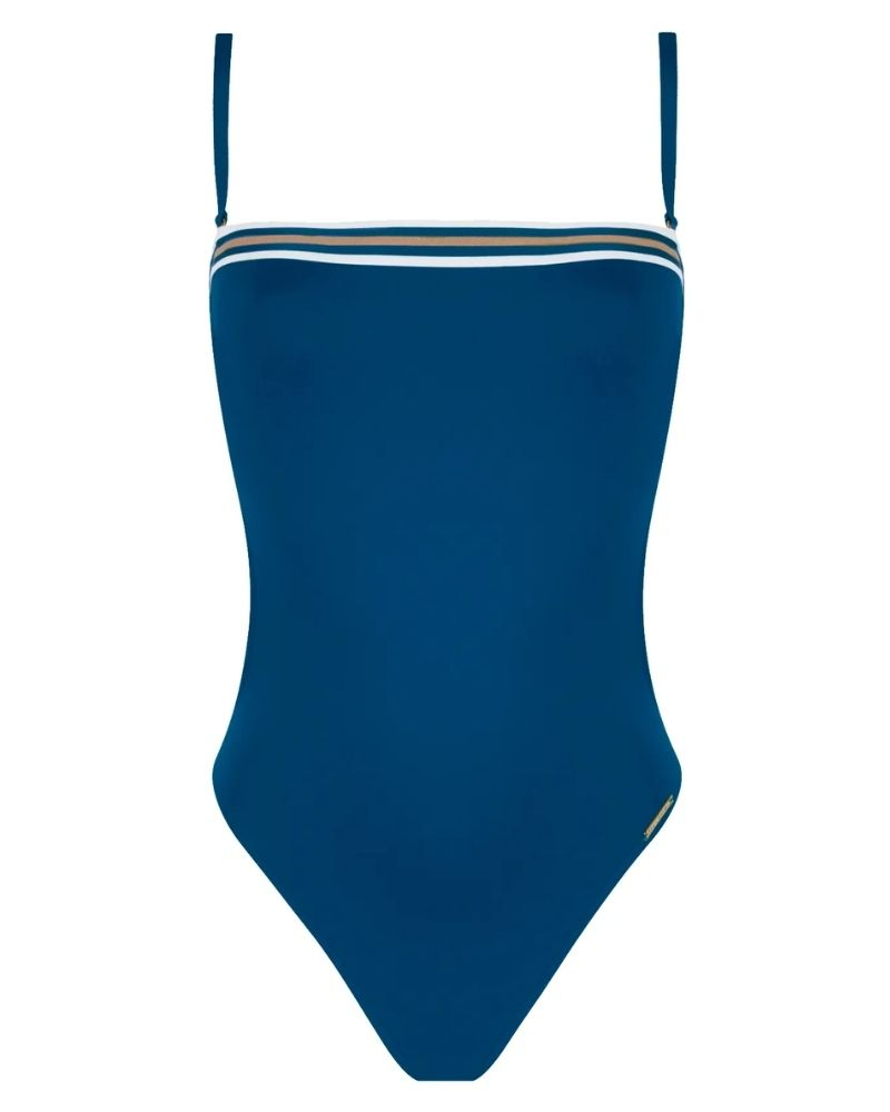 Bandeau one-piece swimsuit Lise Charmel Energie Nautique (Atlantis Nautique)