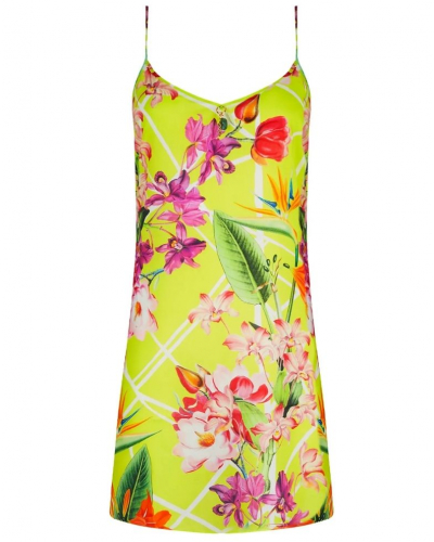 Robe de plage Lise Charmel Fleurs Splendeur (Splendeur Lime)