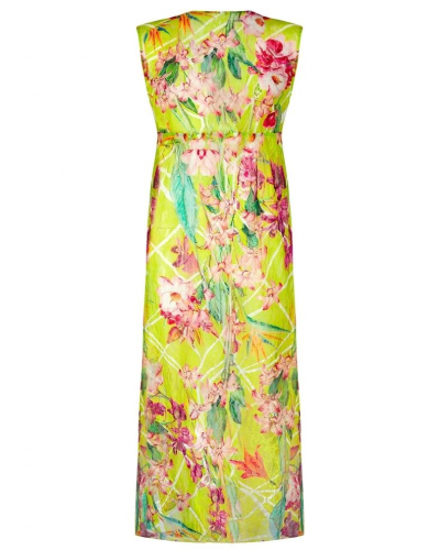 Vestido de playa abierta Lise Charmel Fleurs Splendeur (Splendeur Lime)