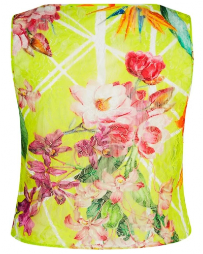 Top Lise Charmel Fleurs Splendeur (Splendeur Lime)
