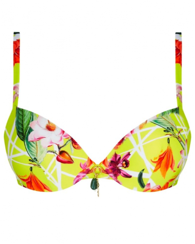 Soutien-gorge de bain coque Lise Charmel Fleurs Splendeur (Splendeur Lime)