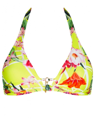 Sujetador de baño triángulo Lise Charmel Fleurs Splendeur (Splendeur Lime)