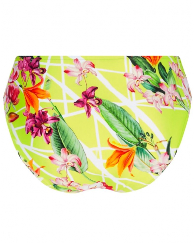 Calzoncillo de baño deslizante Lise Chamel Fleurs Splendeur (Splendeur Lime)