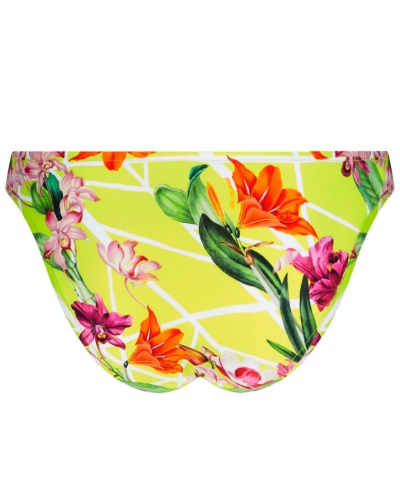 Slip de bain taille basse Lise Charmel Fleurs Splendeur (Splendeur Lime)