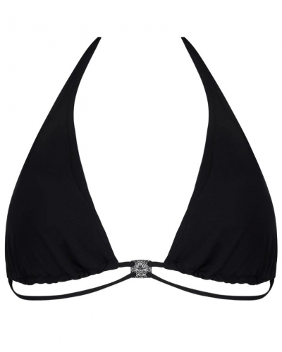 Triangle bath bra Lise Charmel Eclat d'Argent (Noir Argent)